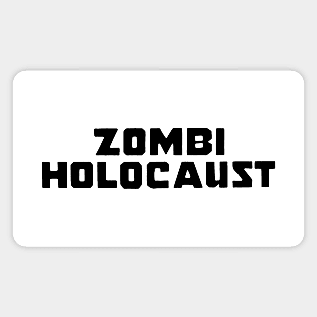 Zombi Holocaust Sticker by The Video Basement